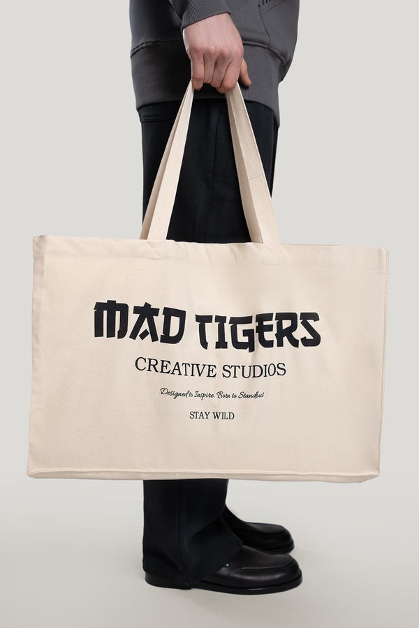 Tote Bag- Creative Studios-Beige