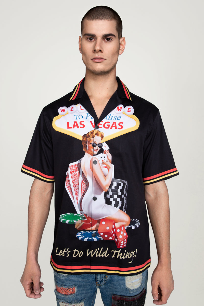 LAS VEGAS BOWLING SHIRT