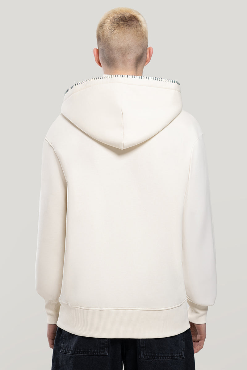 Dark Oceans Hoodie- Creme