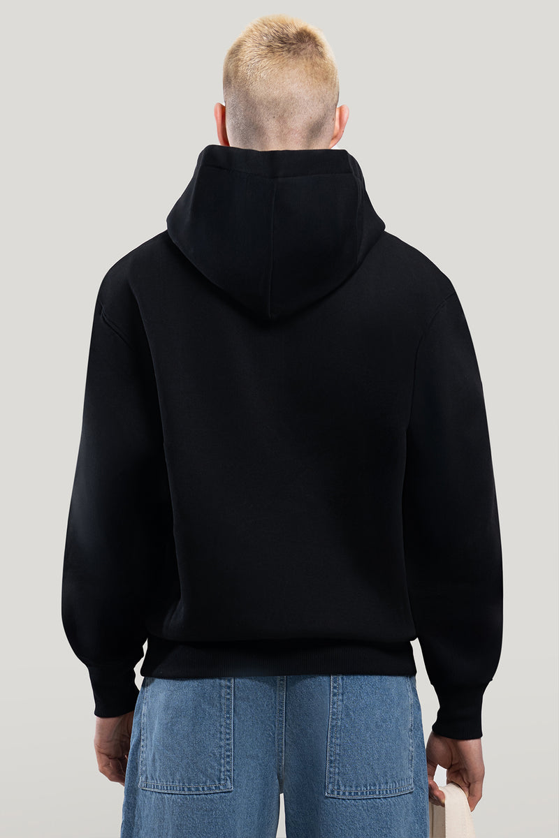 Black Tigers Hoodie- Jet Black