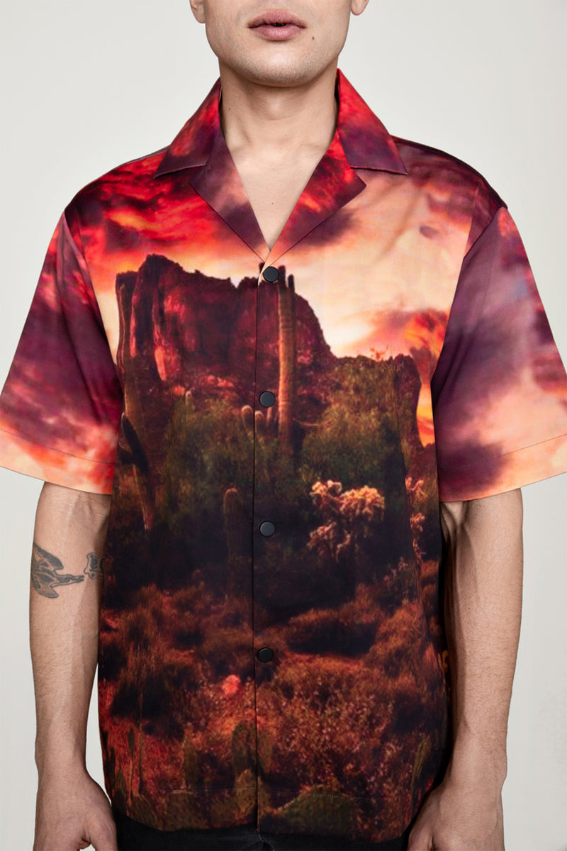 CALI DESERT BOWLING SHIRT