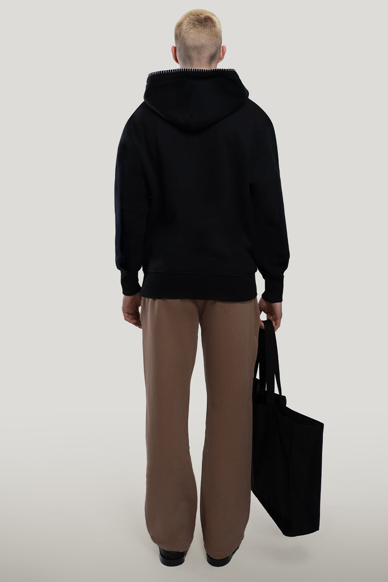 Dark Oceans Hoodie- Black