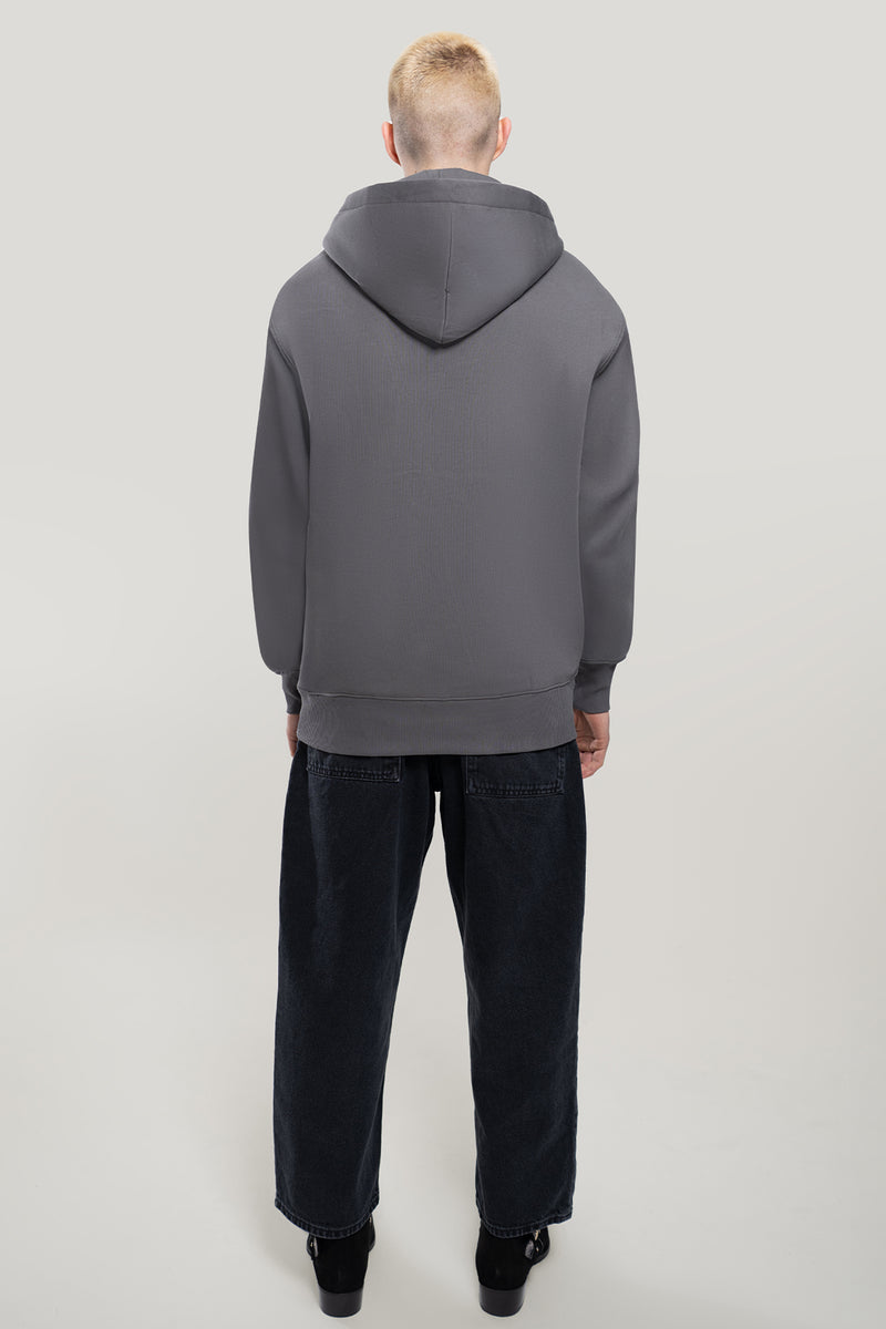 Black Tigers Hoodie- Washed Gray