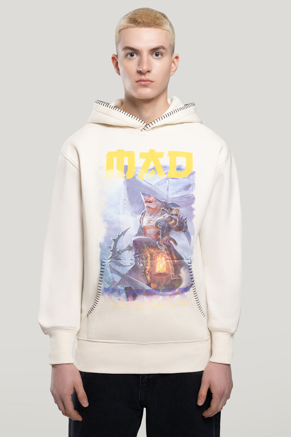 Dark Oceans Hoodie- Creme